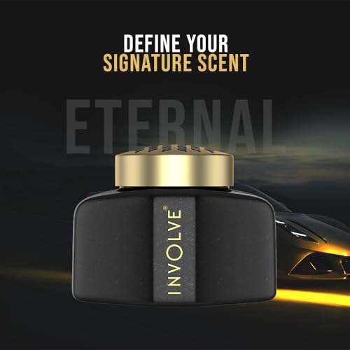 Image of Involve Eminence Eternal Organic Car Perfume with DrivFRESH - Fiber Air Freshener - IEM04 - 45 gm | Car Fresheners | Car Dashboard Decoration Items