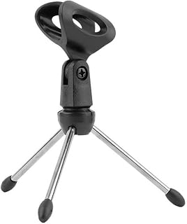 Microphone Stand Tr Stand Wired tr microphone desktop stand Height Adjustable Stand Zinc Alloy Mic Tr Desktop Microphone Stand