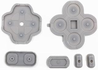 NEW 3DS / NEW 3DS LL 専用 ABXYボタン Dパッド 方向ボタン ボタン ゴム ラバー パッド セット 基盤 修理 交換 互換 部品 (NEW 3DS LL)