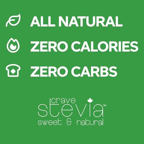Crave Stevia Pure Vanilla Liquid Stevia Drops, Sugar-Free, 2 x 50ml - 3