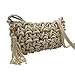 Imagen de Bolso de paseo de cuerda beige-marrón tejido a mano