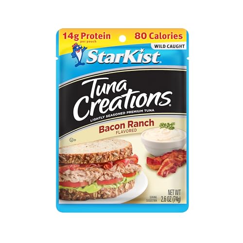 StarKist Tuna Creations Bacon Ranch Pouch...
