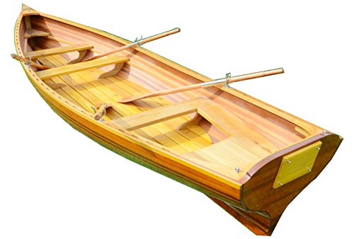 Wooden Boat USA Old Modern Handicrafts Real Whitehall Dinghy Rowing and Sail