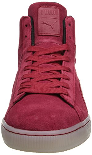 Puma Men's Suede Classic+ Mid Rebel Mix-M, Jester Red/Black, 13 M US
