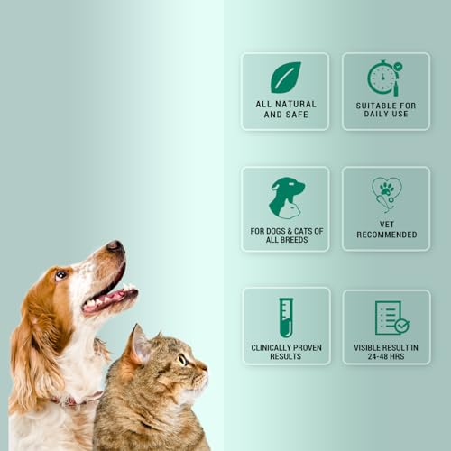 Image of Natural Remedies Combo Nomoticks Xtra Anti-Tick & Flea Body Spray (175ml) + Home Spray (450ml) for Dogs, Cats & Puppies of All Breeds, Daily Use, Natural Ingredients, Safe & Effective (Pack of 2)