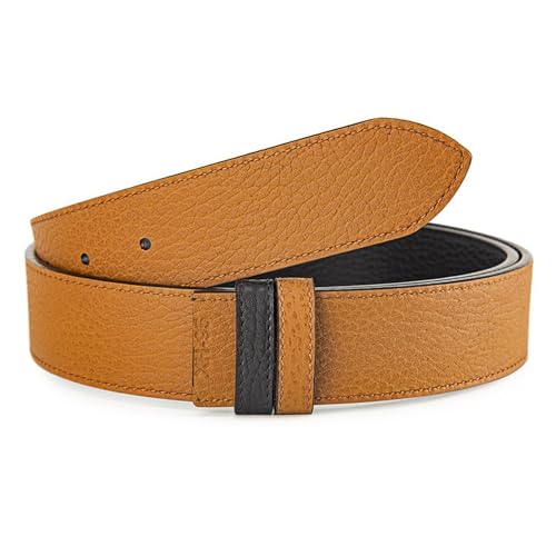 Ceinture en cuir de remplacement sans boucle réglable pour hommes et femmes