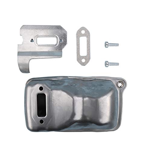 AUMEL 4238-140-0611 Exhaust Muffler Assembly for STIHL TS410 TS420 Cut Off Saw w/Gasket