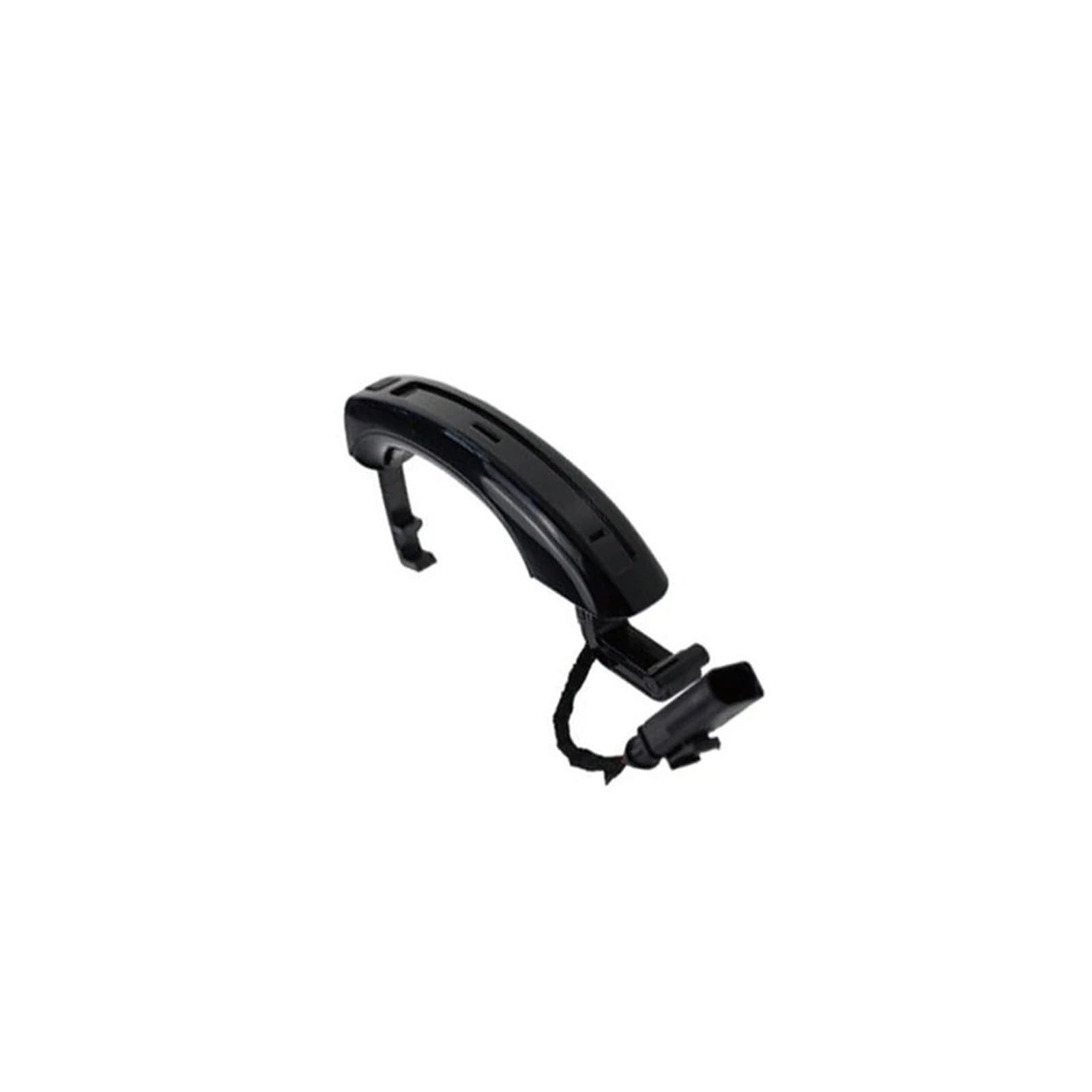 Punxdda 1 Black Car Exterior Door Handle For Q7 2007-2015 4L0837205b 4L0837205a 4L0837207a Sensor Handle Car Comfort Access Exterior Door Keyless(1 Black)