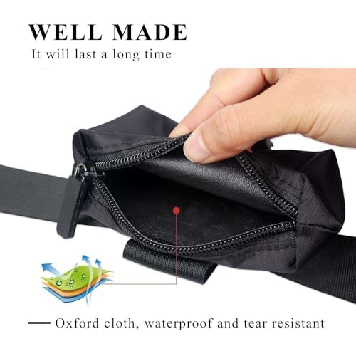 Waterdichte GPS-tracker tas houder voor honden, katten, runderen en schapen | Nylon, scheurvast, verstelbaar - Afbeelding 4