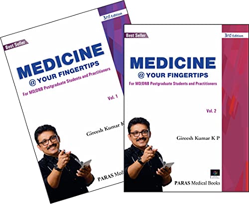 Medicine at Your Finger Tips (for MD/DNB PG Students), Gireesh Kumar K P - 3rd, 2020.0