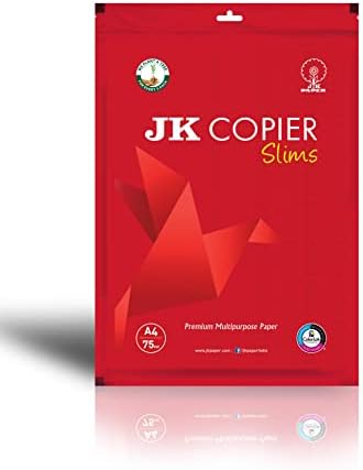 JK Copier Slims Paper A4, 75 Gsm, 100 Sheets