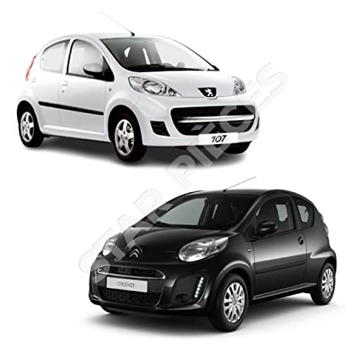 Commodo pour C1, 107 et Aygo 2005-2014 avec commande d'antibrouillards arrière