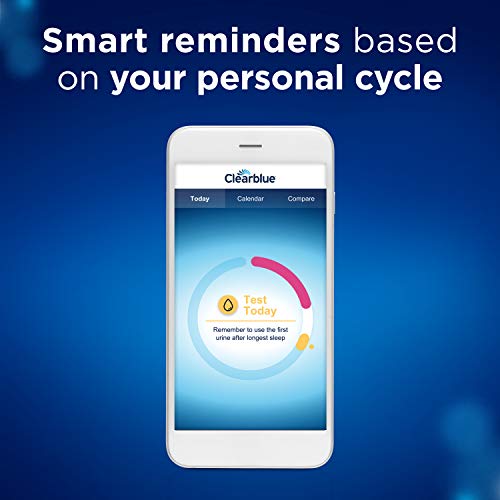 Clearblue Connected Ovulation Test System Featuring Bluetooth Connectivity And Advanced Ovulation Tests With Digital Results, 25 Ovulation Tests #TOP6