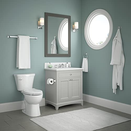 Franklin Brass Towel Holder, Futura Bathroom Accessories Collection, Polished Chrome Double Towel Hook, D2402Pc #TOP3