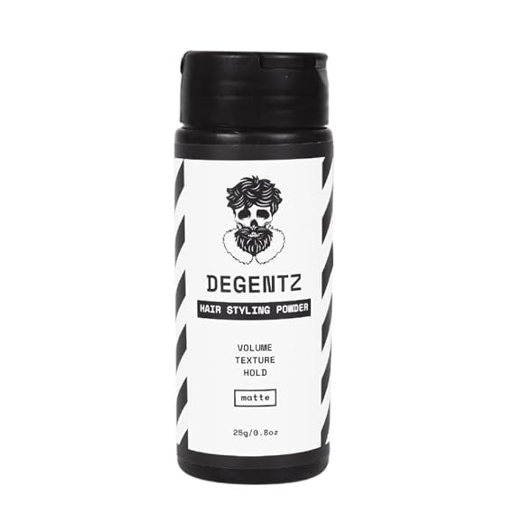 King Sized Hair Styling Powder - Volumizing and Mattifying Hold (0.8oz / 25g) - Add Life and Texture without Grease - Non-Sticky, Natural Look