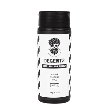 King Sized Hair Styling Powder - Volumizing and Mattifying Hold (0.8oz / 25g) - Add Life and Texture without Grease - Non-Sticky, Natural Look