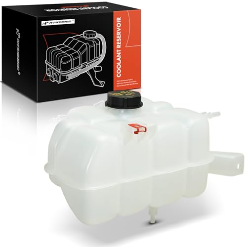 A-Premium Engine Coolant Overflow Recovery Reservoir Tank [with Cap] Compatible with Ford Ranger 2019 2020 2021 2022 2023 2.3L