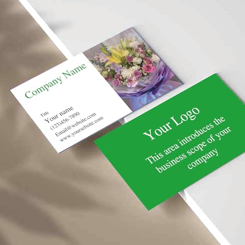 Cartões de visita personalizados, cartões de visita personalizados à prova d'água com fotos pessoai