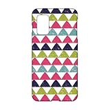 スマ通 Rakuten BIG s (3917JR) 対応 ケース スマホケース ハードケース コンパクト 傷防止 スリム 薄型 三角 おしゃれラクテン ビッグ エス用 シムフリー 3917JR (2ピンク) hard0003-i0070_sp