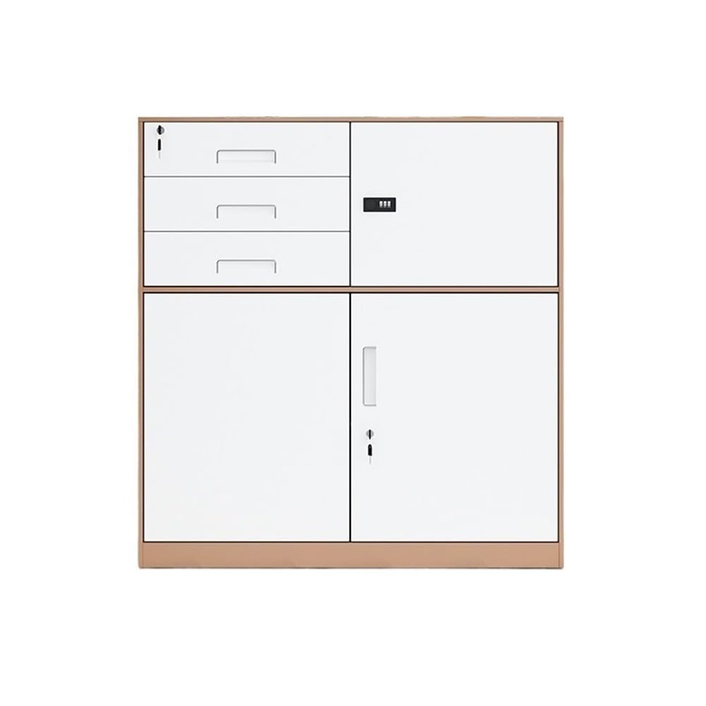 Aioneer Bruin File Cabinet File Cabinet Iron Short Cabinet Office Data Storage Cabinet Balcony Bookcase Storage Cabinet Small Cabinet Filing Cabinet