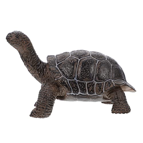 Wakauto Simulation Tortoise Model Sea Turtle Figurine Plastic Marine Life Collection Sculpture Reptiles Statue For Kid Birthday Black #TOP13