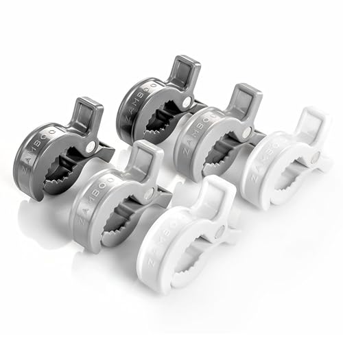 Zamboo Universal Kinderwagen Klammern 6 Stück - Haken/Clips zur...