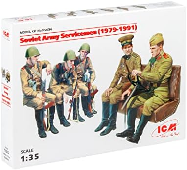 ICM Models 1979-1991 Soviet Army Servicemen Building Kit