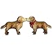 Westland Giftware Mwah Magnetic Golden Retrievers Salt and Pepper Shaker Set, 2-3/4-Inch