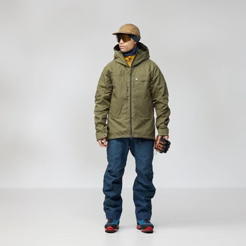 Fjällräven Herren Bergtagen G-1000 Jacke, Laurel Green, L