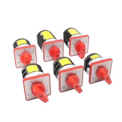 Commutateur à cames HZ5-20 L03 2 positions 380V 4kW pour circuit industriel