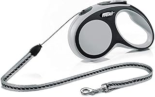 Flexi New Comfort Retractable Cord Lead, Medium, 8 m, Blue
