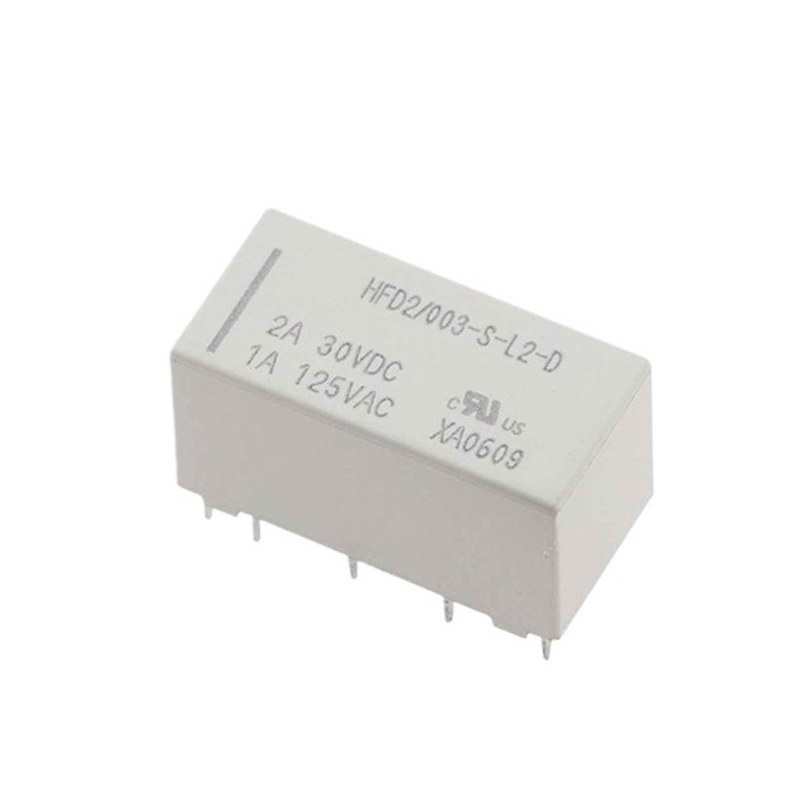 Relais bistable HFD2 double bobine 5V 10 broches pour circuits imprimés - 2