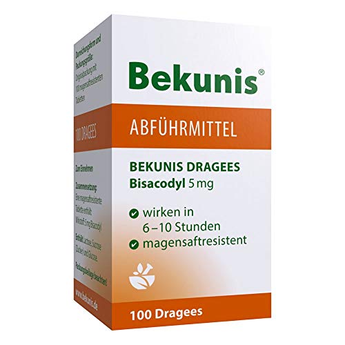 Bekunis Dragees Bisacodyl 5mg, 100 St