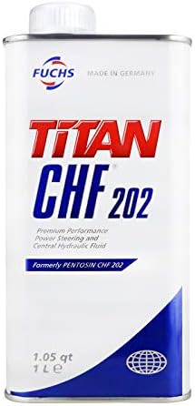 FUCHS TITAN CHF 202 Steering and Central Hydraulic Oil 1 Litre - Formerly Pentosin