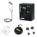 Zinsoko iPhone Earphones Lightning Earbuds MFi Certified with Mic Wired Noise Cancelling Headsets HI-FI Stereo Sound with Storage Bag for Travel Compatible iPhones, iPods and iPads, L01-Black