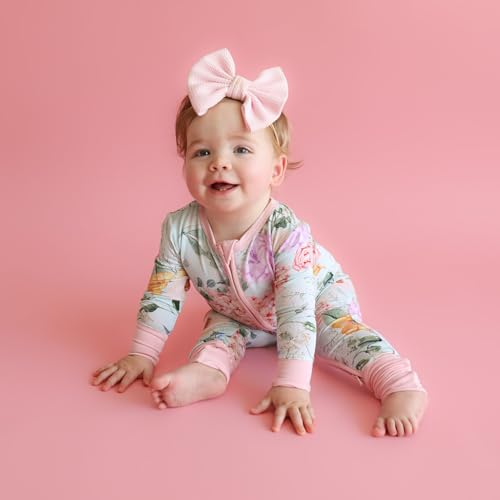 Image of Posh Peanut Convertible Baby Sleepers - Footless Baby Pajamas with 2 Way Zipper for Easy Diaper Changes