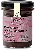 Aceitunas negras y aceite de oliva virgen extra, simple y delicioso. Este paté de sabor intenso inspira un auténtico viaje al Mediterráneo a través de su exquisito gusto y aroma inconfundible. Producido en España.