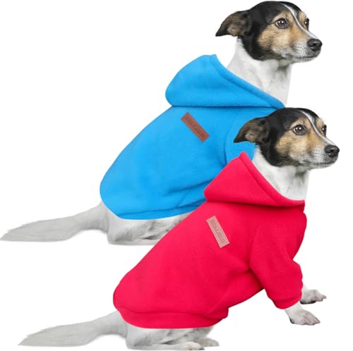 HuaLiSiJi Dog Hoodie Dog Sweatshirt Elasticity Fabric is Quite Comfortable