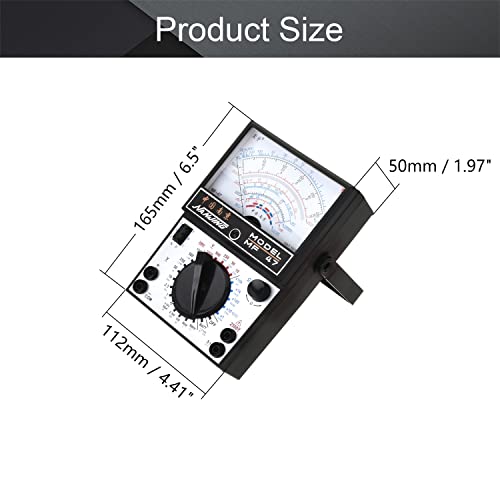 Mriuuod Digital Multimeter Voltmeter Accurately Measures Voltage Auto-Ranging Tester With Dc Ac Voltmeter And Ohm Volt Amp Tester Measures Voltage, Current, Resistance #TOP1