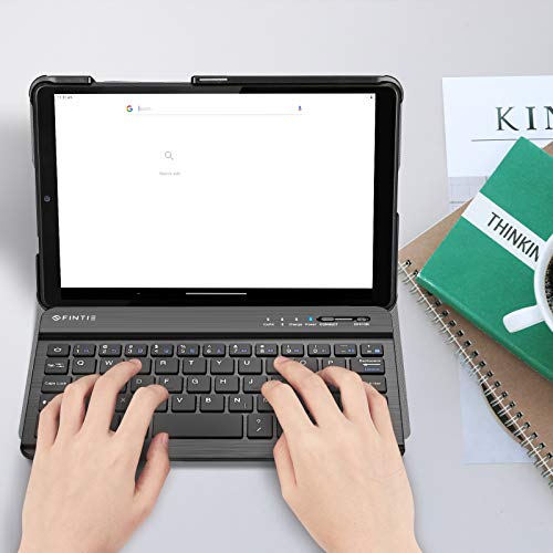 Fintie Keyboard Case For Lenovo Tab M8 Hd Lte/Tab M8 Hd Tb-8505F Tb-8505X/Smart Tab M8 Tb-8505Fs/Tab M8 Fhd Tb-8705F 8", Slim Shell Lightweight Stand Cover With Detachable Wireless Bluetooth Keyboard #TOP7