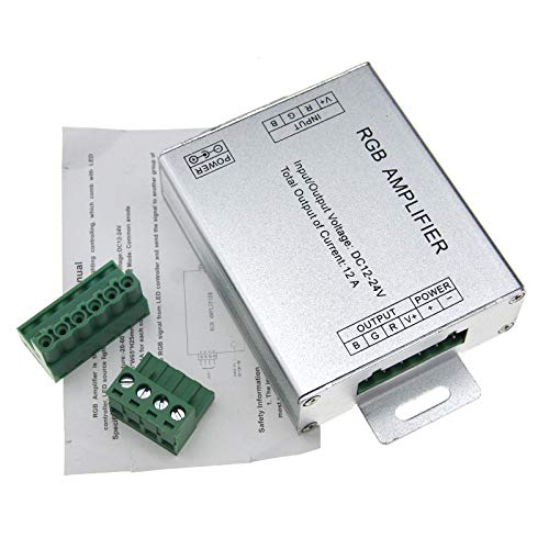 Create idea DC 5V-24V Signal Amplifier Repeater LED RGB for 3528 5630 SMD Strips Tool