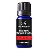 Radha Beauty Pirates of The Sea Blend 10ml Clove, Cinnamon, Lemon, Rosemary, and Eucalyptus Promotes...