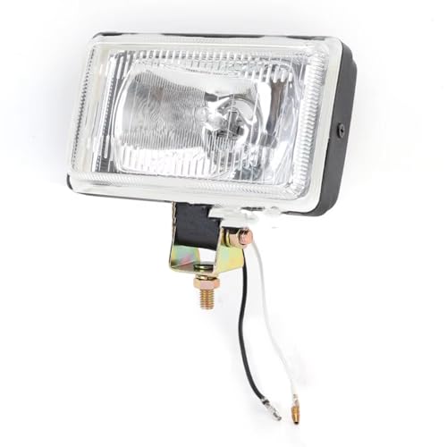 Avfpra Juego De Faros Delanteros Para Peugeot 205 Para GTI Para CTI 106 306 Mi16 Foco Conducción Trabajo Faro Lámpara Halógena H3 Automóvil Foco Luces Antiniebla Delanteras Faro Delantero(Blanco)