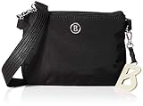 bogner handtasche nylon blau  Bogner Damen Verbier Kata Shoulderbag Xshz Schultertasche Schwarz (Black)