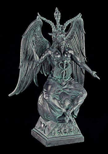 Maxine Miller Baphomet Figur - Antik Schwarz Gott Templer Teufel Satan Cover