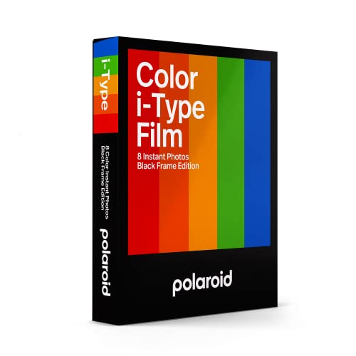 Image of Polaroid Color Film for I-Type, Black Frame Edition (6019) (Pack of 2)