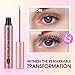 Biysber Lash Serum for Eyelash Growth: Premium Eyelash Growth Serum with Advanced Formula to Boost Longer Fuller and Thicker Lashes and Eyebrows - Gentle & Vegan for Sensitive Eyes (5 mL)
