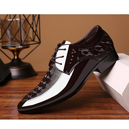 Men's Dress Shoes Tuxedo Oxfords Comfortable Derby Shoes Formal Business Wedding Shoes Classic Suit Shoes4