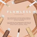 Osmosis Flawless Concealer, Lightweight, Medium To Full Coverage, Conceals, Corrects, Covers, Hydrates, Natural Matte Finish, 10 Shades, 0.47 Fl Oz - Image 2