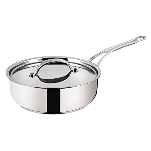 Tefal Jamie Oliver Premium Series non-stick stekpanna, rostfritt stål, 24 cm